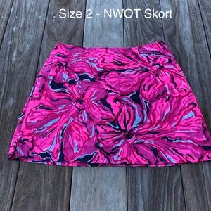 Lilly Pulitzer Skort - Size 2 - NWOT